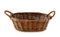 Empty bread basket