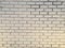 Empty Bricks wall half white colour