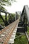 Empty bridge in Cambodia