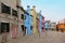 Empty Burano street