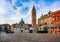 Empty Campo Santa Maria La Formosa square in Venice, Italy