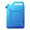 Empty canister icon, cartoon style