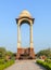 Empty canopy of George V at India Gate