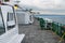 Empty car ferry passenger deck