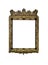 Empty carved frame for picture or portrait