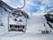 Empty chairlift at Vallter 2000 ski resort Girona - Spain