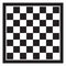 Empty Chess Board Top View Vector Illustration. Chessboard Black And White Tile