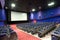 Empty cinema auditorium