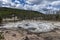 Empty Cistern Hot Spring, in the Norris Geyser Basin