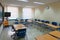 Empty classroom in a modern school fully equipped for high standard education