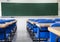 Empty classroom of school