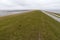 Empty with cloudy sky near Nordstrand, Schleswig-Holstein