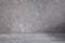 Empty concrete background texture surface in front. Plaster  background wall texture. Grey stone background