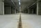 Empty concrete basement in industrial building