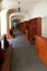 Empty confessionals, a place of repentance and conversion. Inter