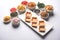 Empty Crispy Canape or canapÃ© is an indian Chat menu