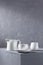 Empty crockery or ceramic dishes set. Kitchen dishware and tableware on grey near wall background