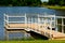 Empty Dock on a Sunlit Day