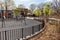 Empty Dutch Kills Playground Closed during the Covid 19 Outbreak in New York City