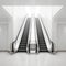 The empty escalator. Generative AI