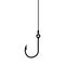 Empty fishing hook. Tackle for fishing. Vector illustration