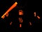 Empty fuel gauge