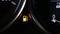 Empty fuel warning light in car dashboard. Fuel pump icon. gasoline gauge dash board in car with digital warning sign of run out o