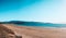 Empty Galician Beach in Corrubedo