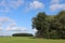 The empty grass pastures of Drenthe