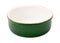 Empty Green Ceramic Bowl