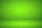 Empty green studio abstract background with spotlight effect. Product showcase backdrop. Chroma key compositing.