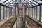empty greenhouse with treated ready-to-plant ground
