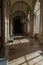 Empty hallway of a historic building