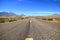 Empty highland country road of northern Chile, Atacama desert, South America
