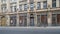 Empty historical buildings on Salomonstrasse in Goerlitz
