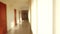 empty hotel corridor into the coronavirus a pandemic. bankruptcy of hostel hotel in coronavirus no people losses. empty