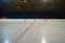 Empty ice rink, hockey arena