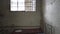 Empty Jail Cells. Prison Interior. Metal Door Protect Prisoner From Inside to Escape. Prison Cells Bars on Window. Jail, Detail of