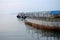 Empty kampong jetty on Tioman island Malaysia