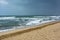 Empty Kuta Beach in Bali