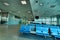 Empty Lisbon Airport called Humberto Delgado in Covid-19 crisis