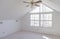 Empty Loft Bedroom