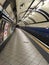 Empty London Underground station