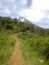 Empty and lonely roads in the mountainous