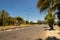 empty Main road within the city of Ashdod