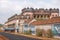 An empty mansion house in Chettinad, India