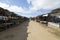 Empty market in Sorong, Indonesia