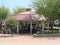 Empty merry-go-round in Scottsdale  Arizona