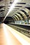 Empty metro (subway).