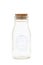 Empty milk bottle